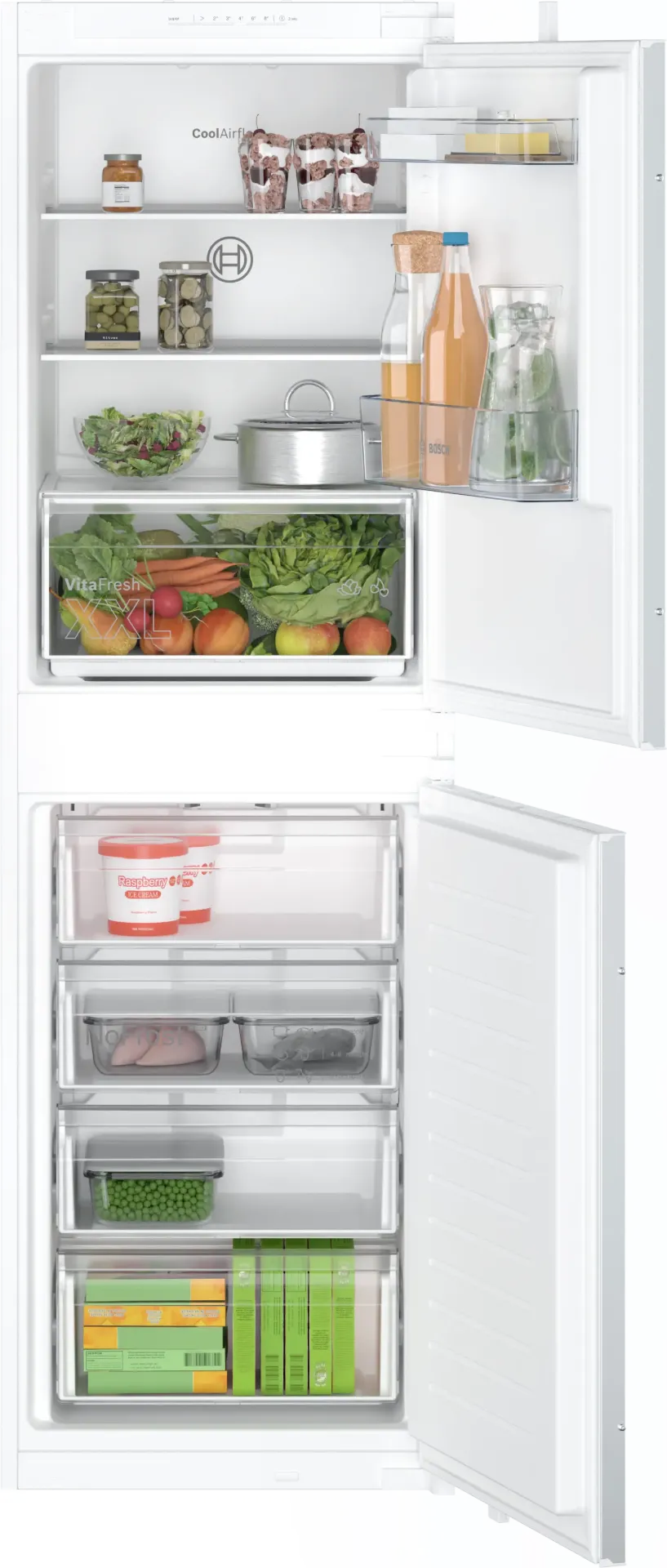 Bosch Integrated 50/50 Frost Free Fridge Freezer | 5 year Warranty