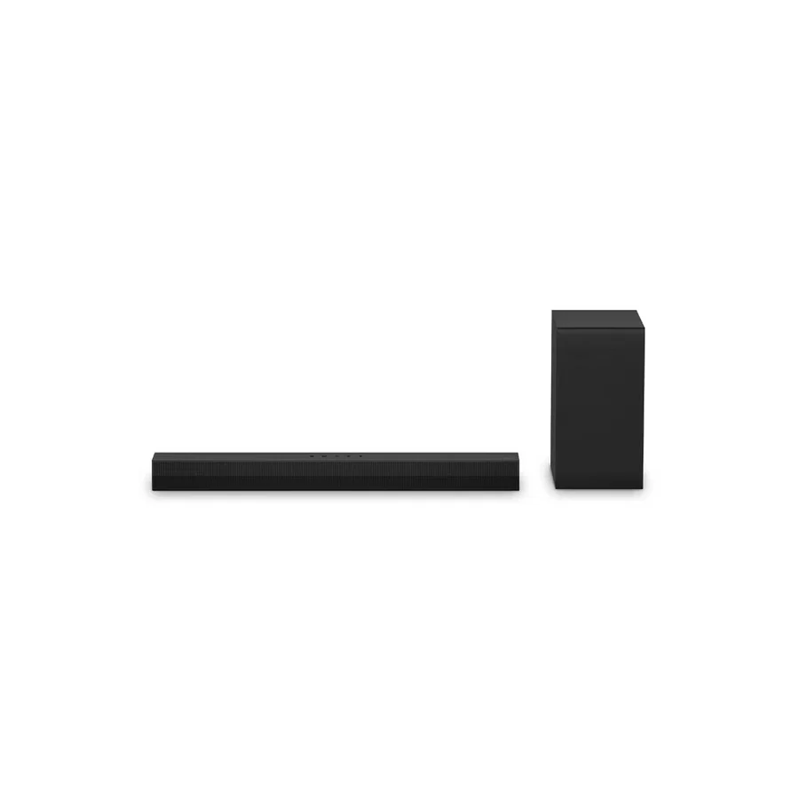 LG 2.1ch Bluetooth Soundbar with Wireless Subwoofer - Black