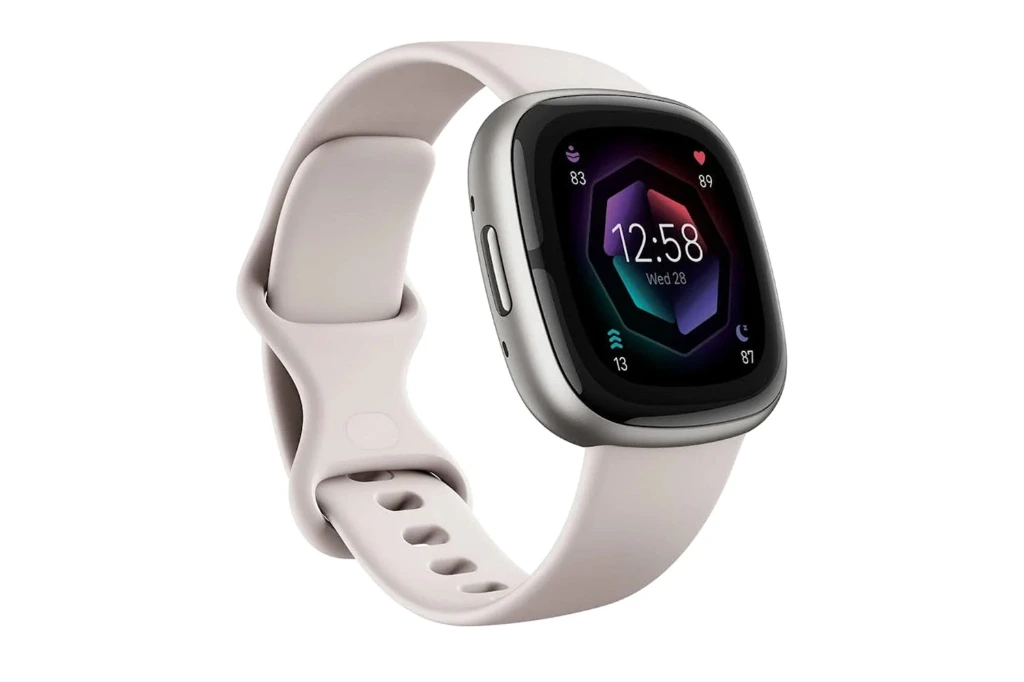 FitBit Sense 2,Lunar White/Platinum Smart watch