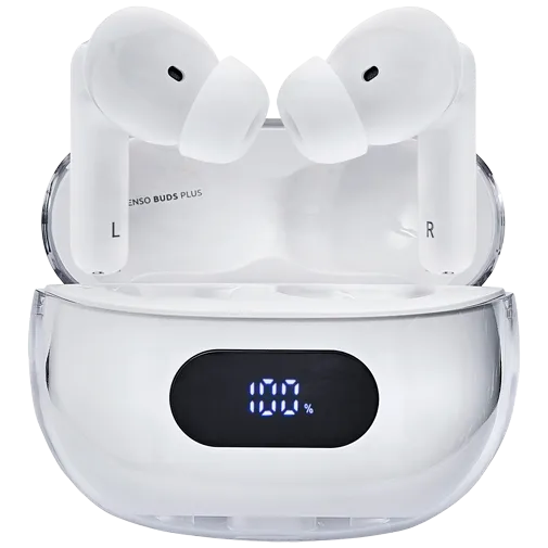 White - Intenso Buds Plus T310AE true wireless earbuds