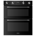 Belling Black Built Under Counter Double Oven