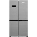 Blomberg S/Steel 4-Door French Style Fridge Freezer
