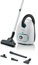 Bosch Series 4 Bagged Vacuum Cleaner Prohygienic | White