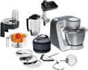 Bosch Series 4 Kitchen Mixer Machine & Stand 1000w Silver/Anthracite