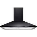 Cata 60cm Black Chimney Extractor Hood