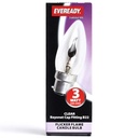 Ever Ready Flicker Flame BC Candle Lamp | B22