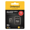 Intenso 16Gb MicroSD UHS-I Premium Memory Card