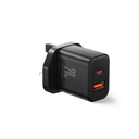 JoyRoom 20W USB A + USB C Charger | Black