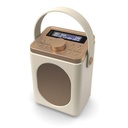 Majority Portable Bluetooth FM DAB Radio | Cream