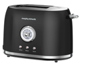 Morphy Richards Colour Boutique Graphite Matt Steel 2 Slice Toaster