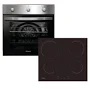 Multi Function single oven and 4 zone touch control ceramic hob