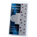 Powermaster 4-Gang Direct Plug In Adaptor
