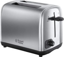Russell Hobbs 2 slice Brushed Steel toaster
