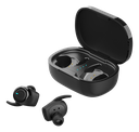 Streetz Black true wireless headphones