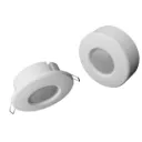 SURFACE/RECESSED 360° PIR SENSOR - WHITE