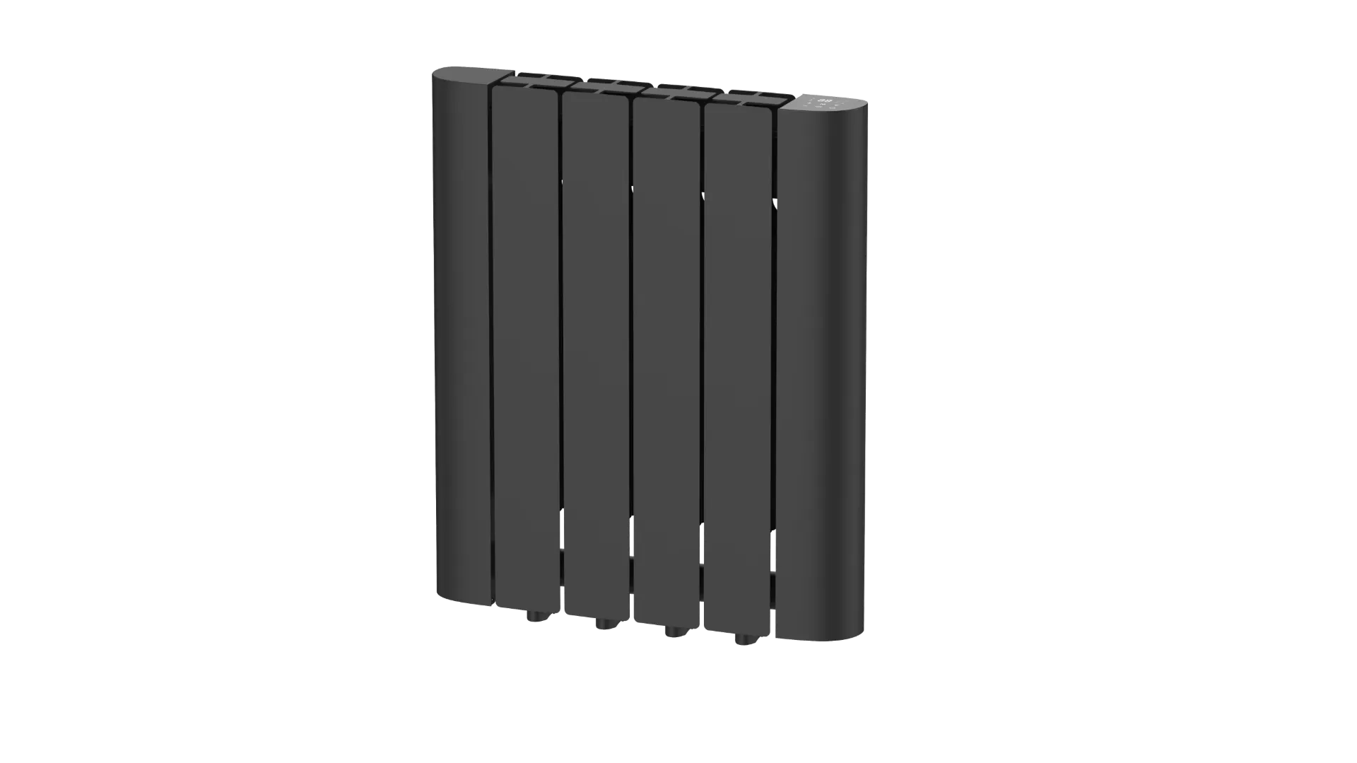 Titan 600W Electric Wall Hung Radiator with Wifi BLACK