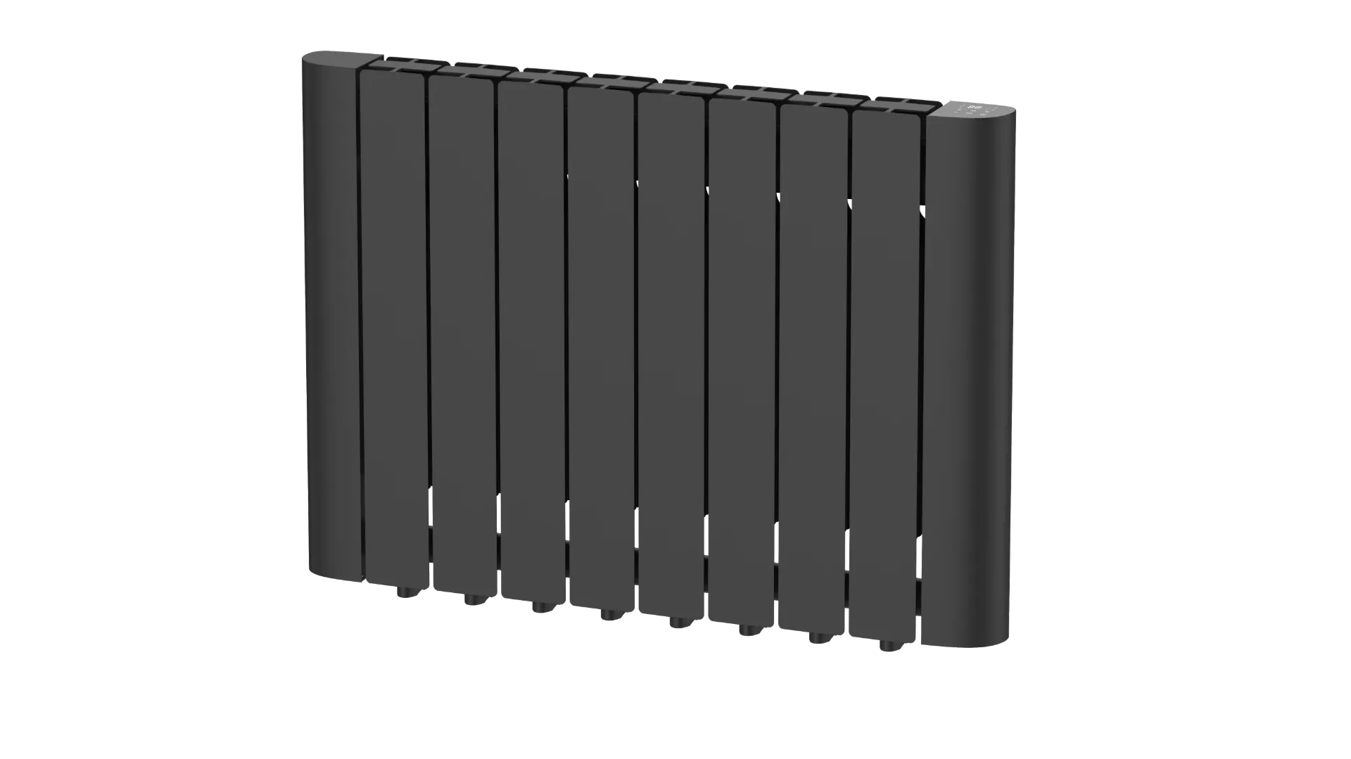 Titan 1500W Electric Wall Hung Radiator with Wifi Black