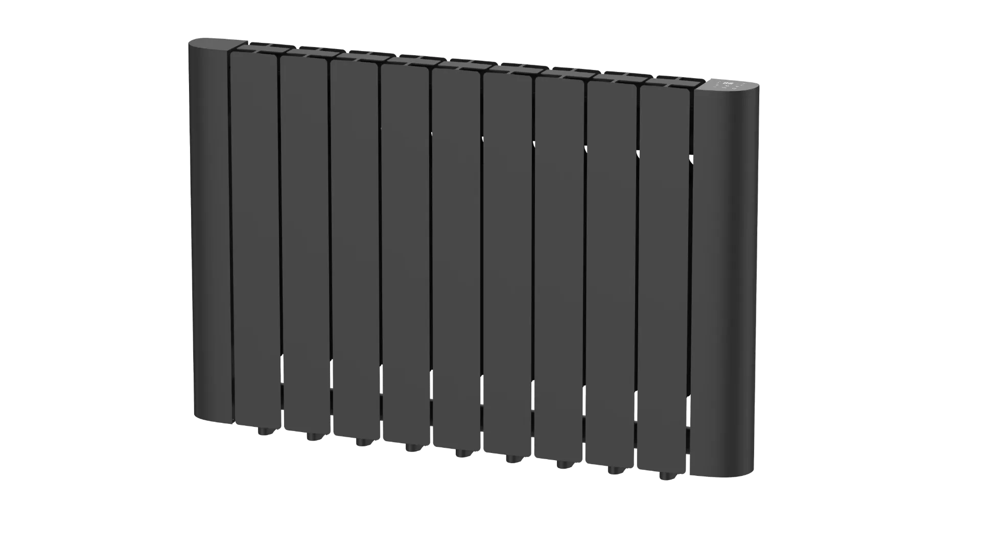 Titan 1800W Electric Wall Hung Radiator with Wifi BLACK